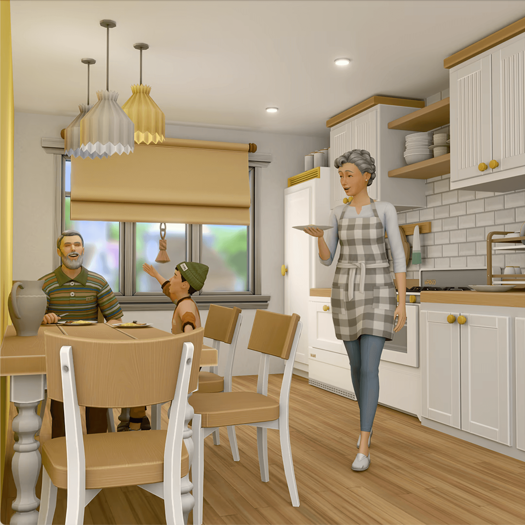 Скриншот мода Набор мебели для кухни Kitchen Flavors